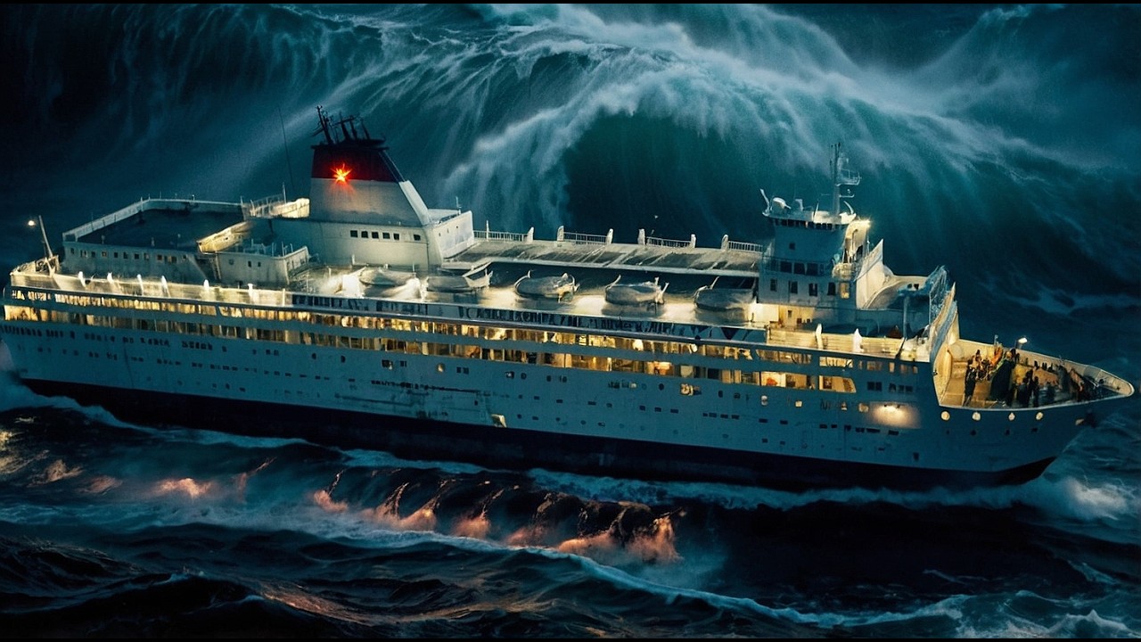 M/S ESTONIAN ONNETTOMUUS selitettynä 9 minuutissa