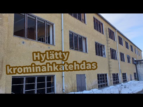 HYLÄTTY MASSIIVINEN KROMINAHKATEHDAS