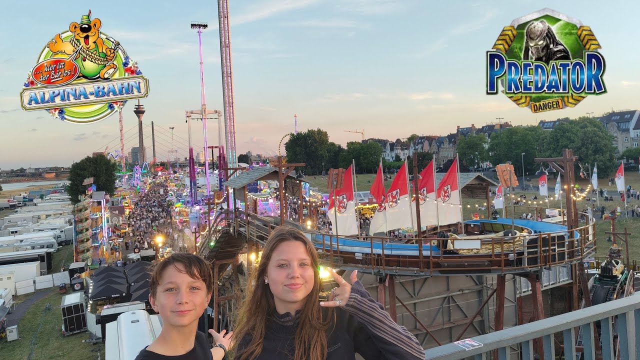 Vlog 7: Düsseldorf Kermis2025 | De Grootste Kermis aan de Rijn!