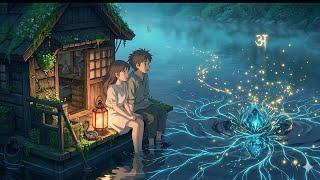 Hidden River House Drifting in Silence 🍃 | Calm Ghibli Living & Soothing Nature ASMR)