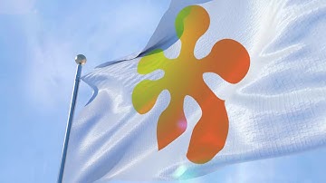 FREE Realistic Flag Logo Animation Video # RFV0023Logo