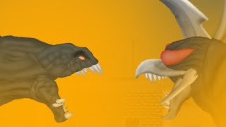 (Dc2/Daikaiju Battle Arena)Orga vs Gigan
