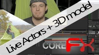 Actor in 3D model Tutorial (Core FX Tip) Part 1