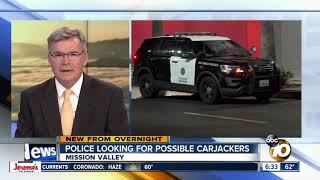 Group suspected of carjacking man in Target parking lot