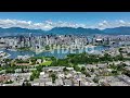 Waterfront Buildings Of Yaletown And Downtown Vancouver Skyline With False Creek In The Foreground I