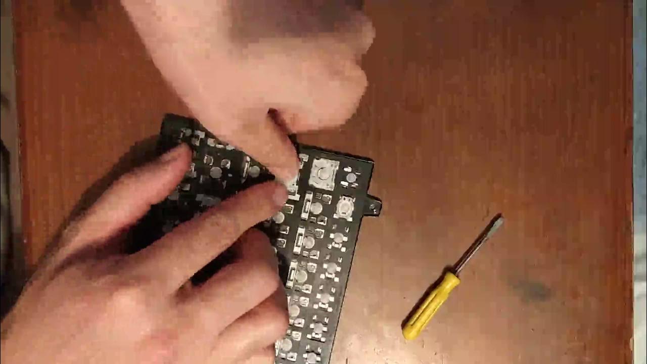 how to replace or remove a key retainer (jack) of a laptop keyboard? YouTube