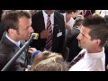 Echange entre emmanuel macron et didier barbet  entrepreneur engine