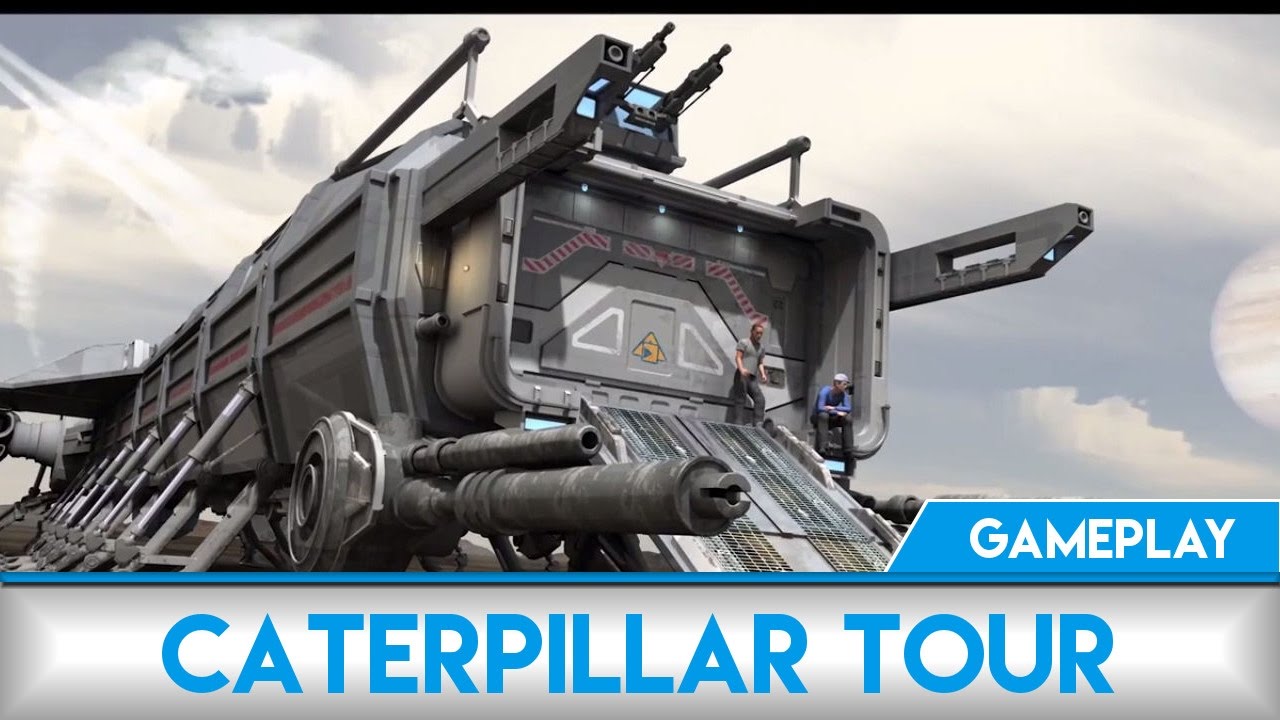 Star Citizen - Drake Caterpillar Hangar Tour (Alpha 2 6 PTU) - YouTube