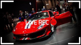 Ferrari 488 pista al salone di ginevra 2018