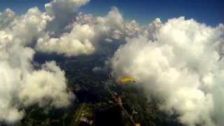 Epic Cloud Surfing High Pull Skydive At Skydive The Farm