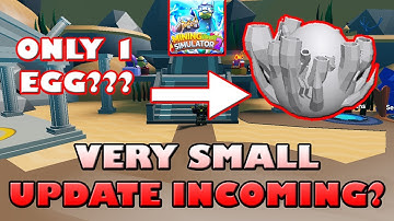 NEW ATLANTIS UPDATE IS GOING TO BE SMALL? - Roblox Mining Simulator 2
