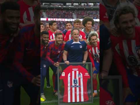 Atlético de Madrid bids farewell to PROFE ORTEGA ❤️????