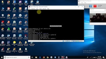 perintah dasar linux dan konfigurasi ip address menggunakan virtualbox