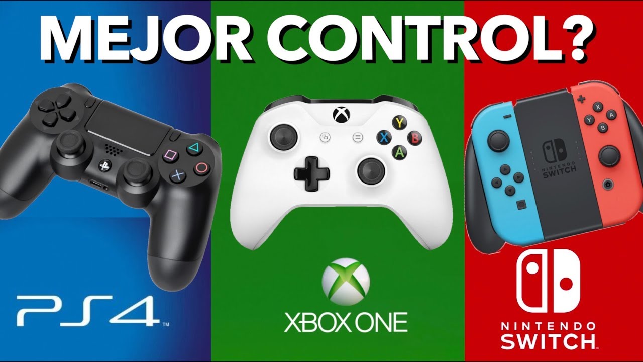 MEJOR CONTROL? PS4 vs XBOX ONE vs SWITCH - COMPARACIÓN PARTE 3 - Fenomeno Gaming -