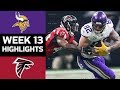 Vikings vs. Falcons | NFL Week 13 Game Highlights
