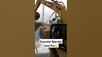 Excavator Operator Level Pro #excavator #shorts