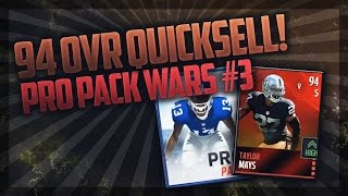 QUICKSELLING 94 OVR PLAYER! Pro Pack Wars #3 ft. "SSK" | Madden NFL Mobile 16 screenshot 5