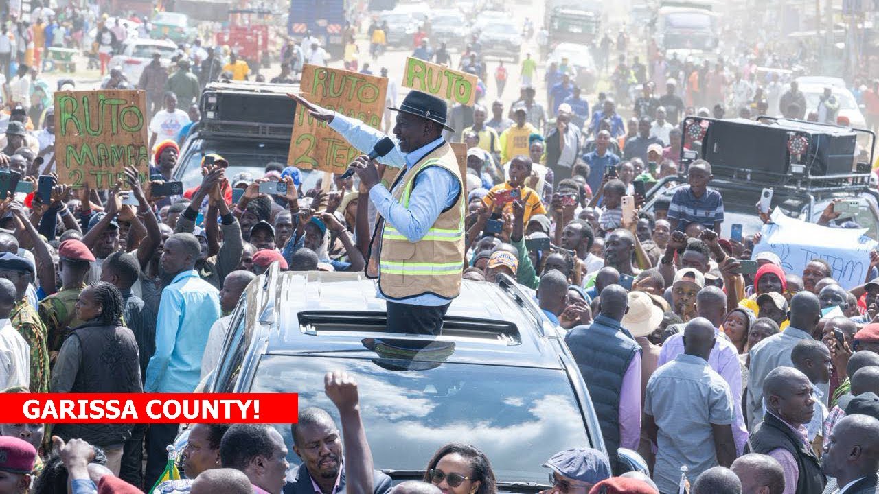 LIVE: President Ruto roars in Garissa County as he tours North Eastern province!🔥