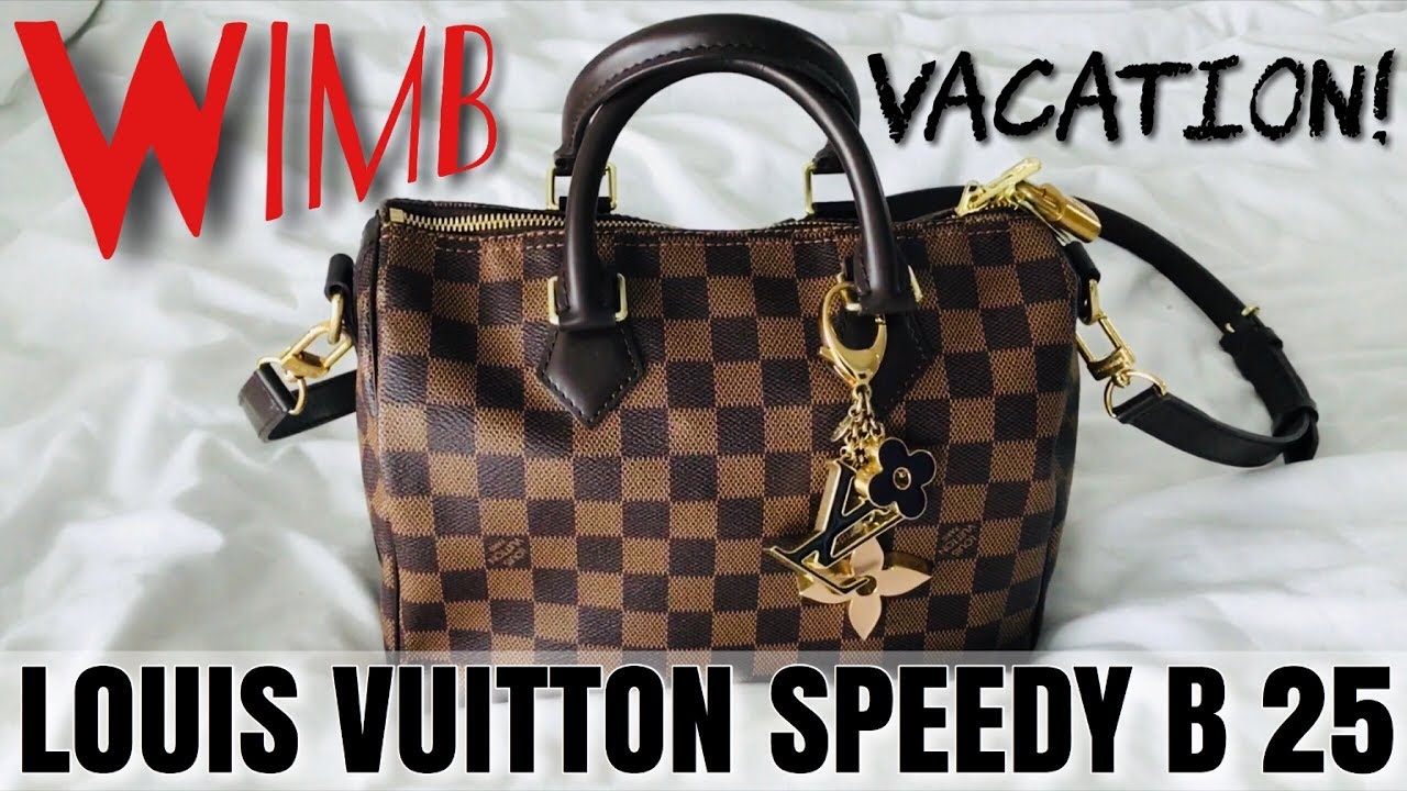 Louis Vuitton Speedy Bandouliere 25 Wine