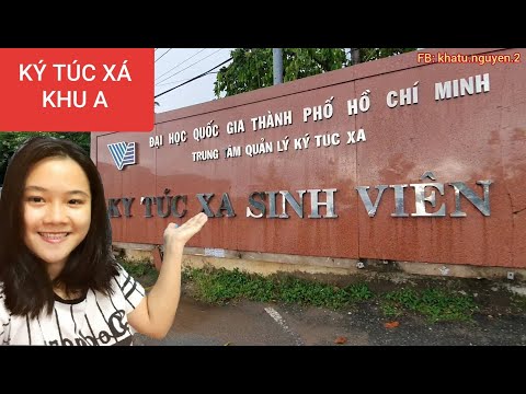 #Uni 4|| Tham quan KÝ TÚC XÁ KHU A Đại Học Quốc Gia TP.HCM có gì? | A dormitory in HCMC| Review