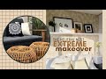 EXTREME MAKEOVER :  How to design a SMALL space | Nature Inspired Condo Transformation | 23 sqms