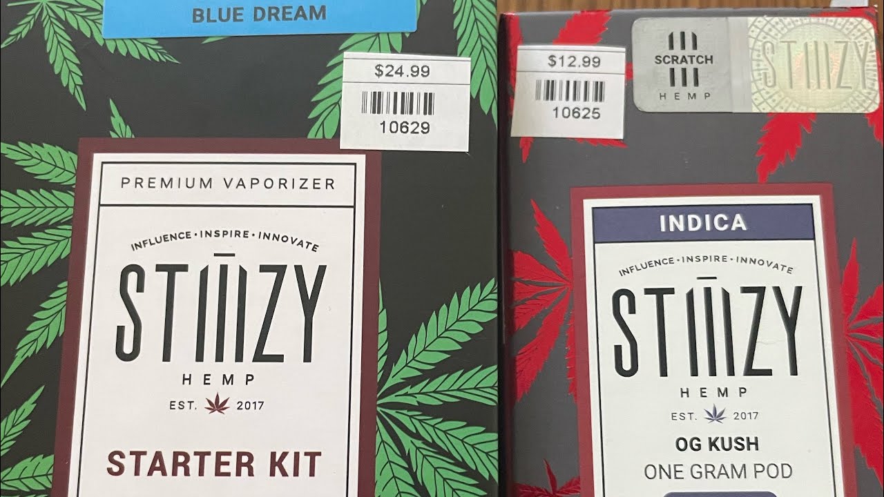 STIIIZY POD REVIEW(Stiiizy Hemp Review) - YouTube