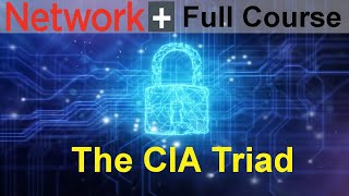 The CIA Triad - CompTIA Network+ (N10-008)