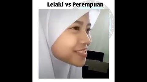 Lelaki vs perempuan