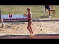Anja Maraž SLO Womens Long Jump 4th Place Slovenian Cup Championships 2026