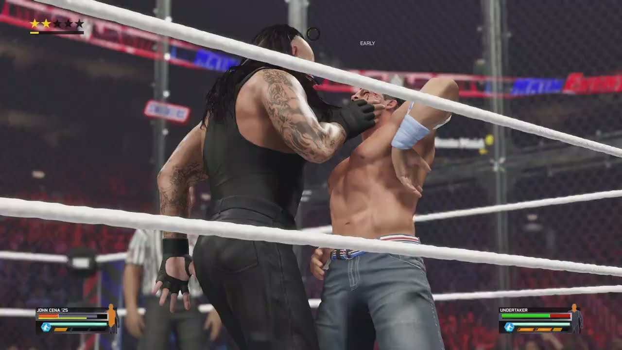 FULL MATCH: CENA vs UNDERTAKER 🔥 CELL WAR