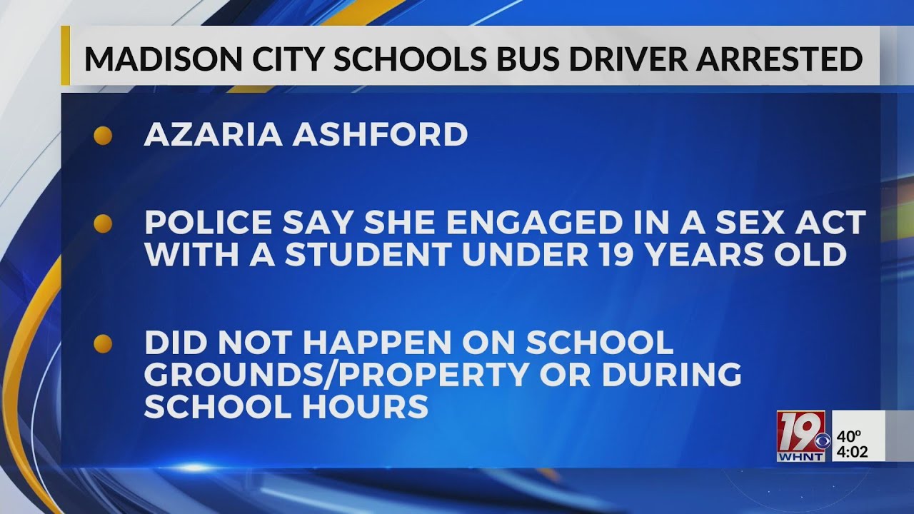 Madison City Schools Bus Driver Arrested | Feb. 21, 2025 | News 19 at 4 ...