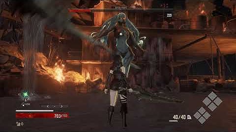Code Vein | Invading Executioner | Lv1, Solo, No Damage, No Gifts(No Skills)