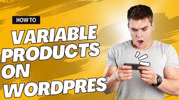 How to Add Variable Product on WordPress   E commerce Tutorials 1