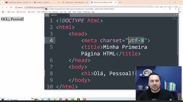 Como Resolver erros de Caracteres Especiais na sua Página HTML com UTF-8 (Aula 6).