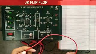 Lab Jk Flip Flop Practical On Kit Digital Lab