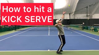 How To Hit A KICK SERVE
