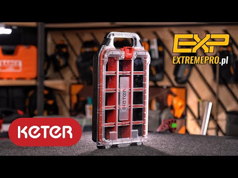 Ящик органайзер для інструментів Keter (Кетер) Stack (17211433), видео 1