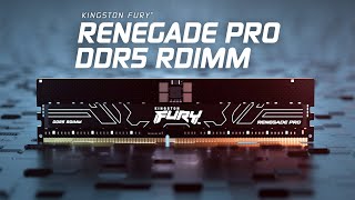 可超頻的 Ecc Dram - Kingston Fury Renegade Pro Ddr5 Rdimm