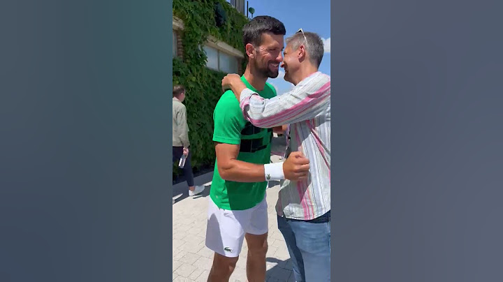 Kad Novak vidi našu ekipu na licu mesta I SPORT KLUB Wimbledon 2025