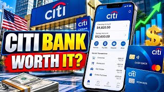Citi Bank Review 2026 🇺🇸 | Checking, Savings, Credit Cards, Fees & Online Banking