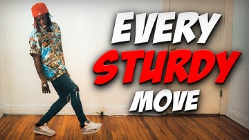 Every Sturdy Dance Move in 1 VIDEO | How to Get Sturdy Tutorial