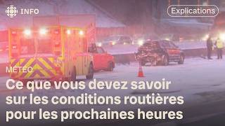 Snow is making travel difficult in Canada: a summary of the weather forecast