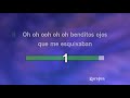 Karaoke Bendita tu luz - Maná *