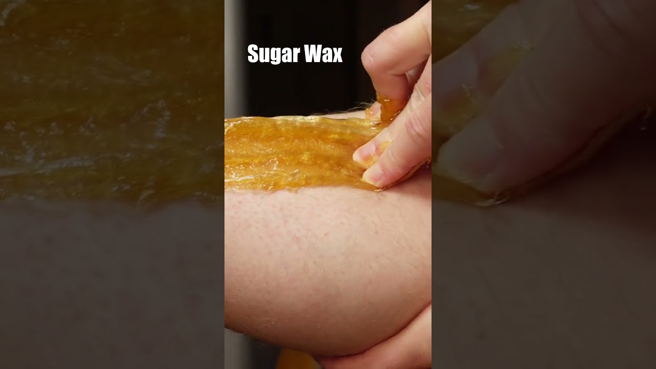 Satisfying WAX HAIR RIPPING sounds!  