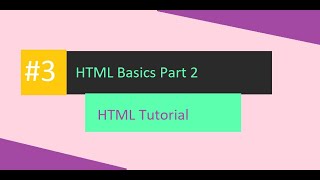 HTML Basics Part 2 | HTML Tutorial for Beginners | Mainframehard Tutorials