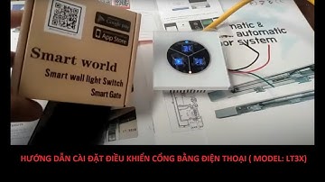 Hướng dẫn cài bộ điều khiển cổng tự động qua điện thoại Tc-Auto
