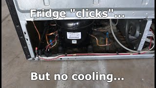 Kitchen Aid / Whirlpool Fridge Not Cooling but Clicking
