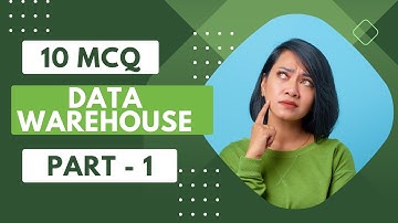 Part 1 - MCQ on Data Warehouse  | Most Asked Interview Q&A