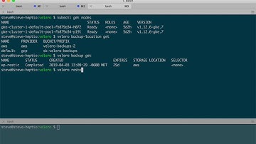 How to migrate applications between Kubernetes providers using Velero