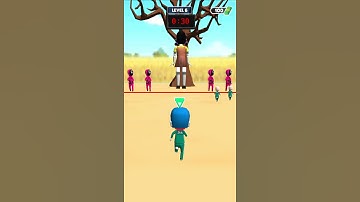 Squid Game Roblox 3D Gameplay Walkthrough All Levels New Update iOS, Android Games #Shorts